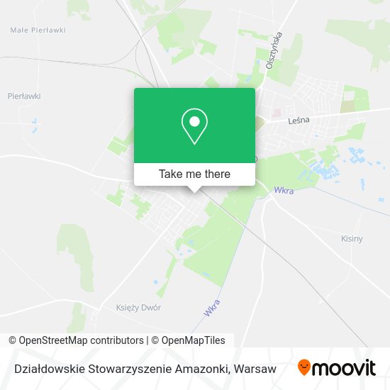 Działdowskie Stowarzyszenie Amazonki map