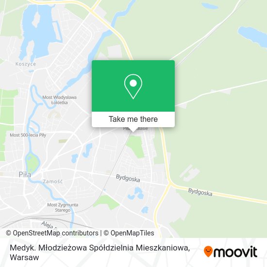 Medyk. Młodzieżowa Spółdzielnia Mieszkaniowa map