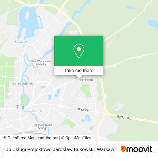 Jb Usługi Projektowe Jarosław Bukowski map