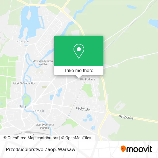 Карта Przedsiebiorstwo Zaop