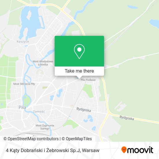 4 Kąty Dobrański i Żebrowski Sp.J map