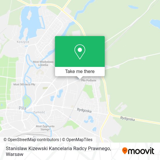 Stanislaw Kizewski Kancelaria Radcy Prawnego map