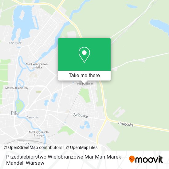 Przedsiebiorstwo Wielobranzowe Mar Man Marek Mandel map