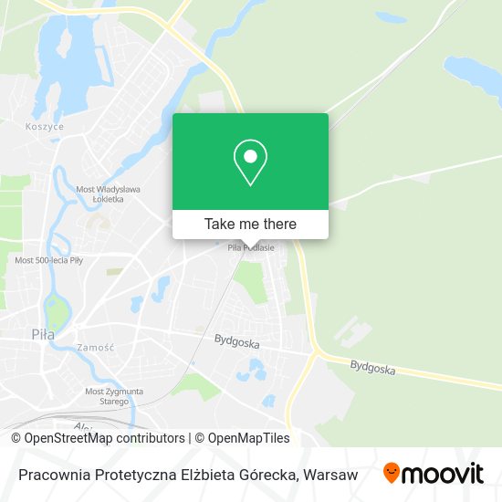 Pracownia Protetyczna Elżbieta Górecka map