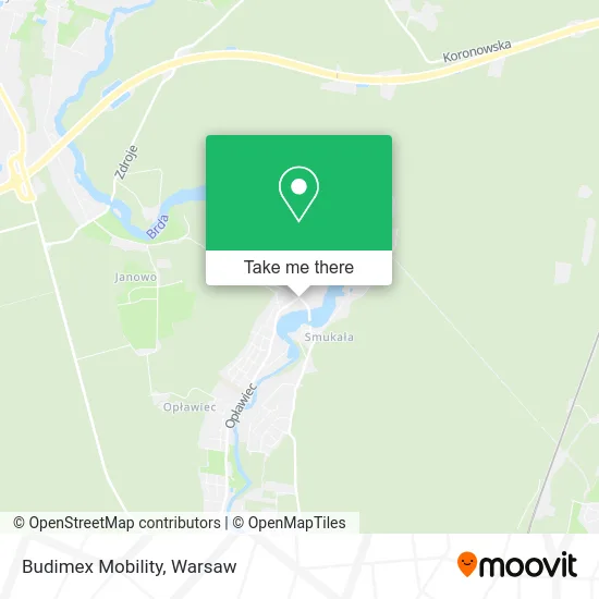 Карта Budimex Mobility
