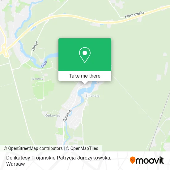 Delikatesy Trojanskie Patrycja Jurczykowska map