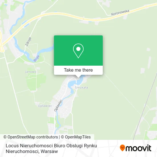 Locus Nieruchomosci Biuro Obslugi Rynku Nieruchomosci map