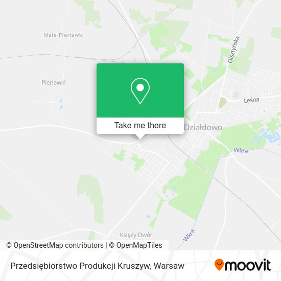 Przedsiębiorstwo Produkcji Kruszyw map