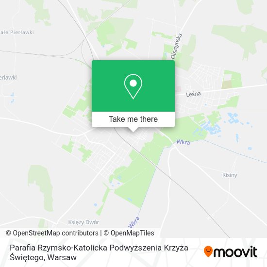 Parafia Rzymsko-Katolicka Podwyższenia Krzyża Świętego map