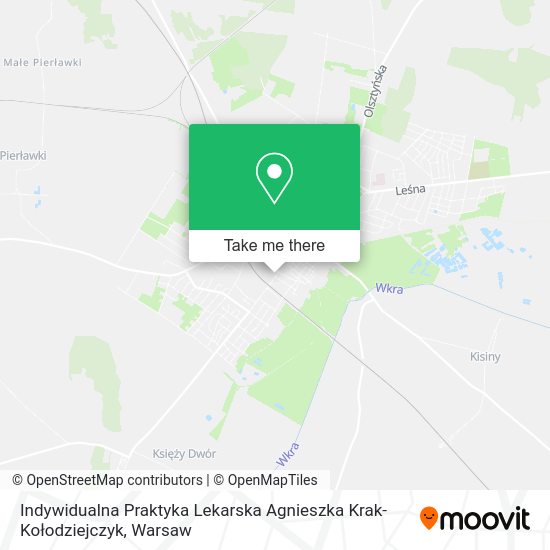 Indywidualna Praktyka Lekarska Agnieszka Krak-Kołodziejczyk map