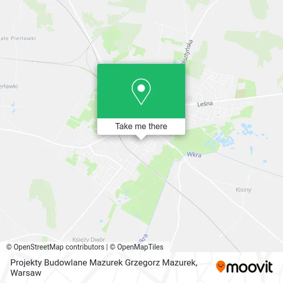 Карта Projekty Budowlane Mazurek Grzegorz Mazurek