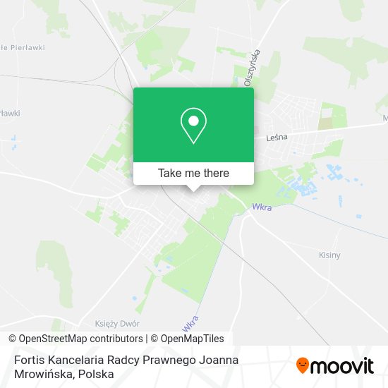 Fortis Kancelaria Radcy Prawnego Joanna Mrowińska map