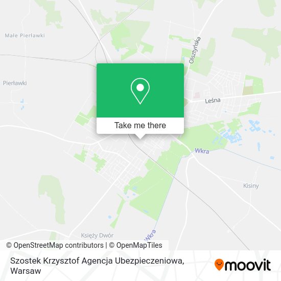 Szostek Krzysztof Agencja Ubezpieczeniowa map