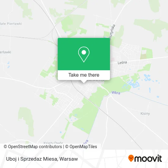 Карта Uboj i Sprzedaz Miesa