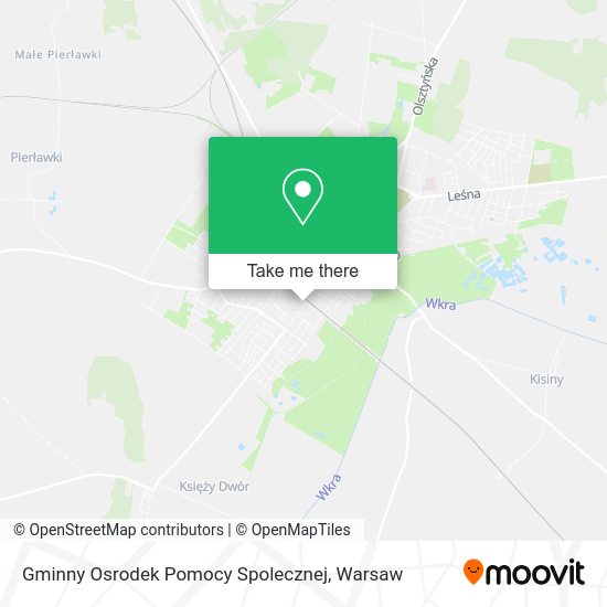 Gminny Osrodek Pomocy Spolecznej map