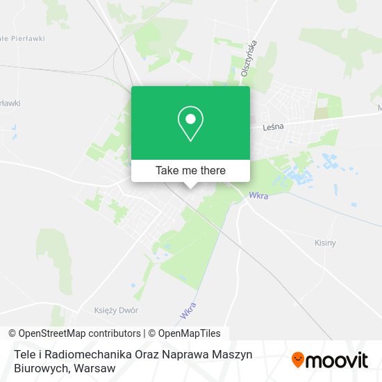 Tele i Radiomechanika Oraz Naprawa Maszyn Biurowych map