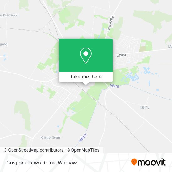 Gospodarstwo Rolne map