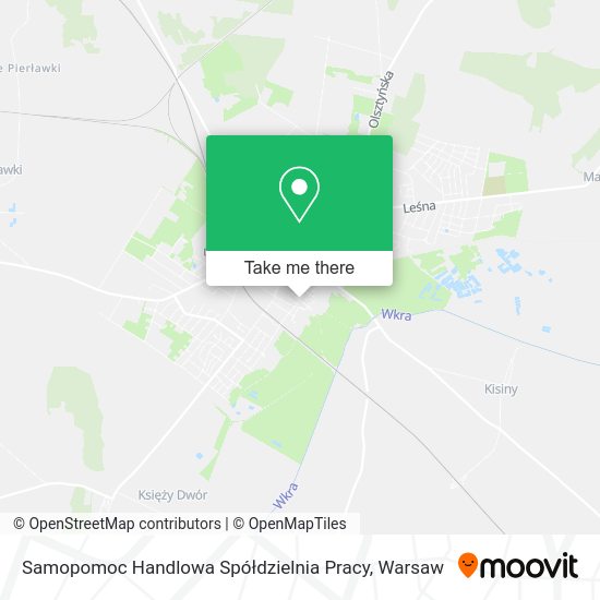 Samopomoc Handlowa Spółdzielnia Pracy map