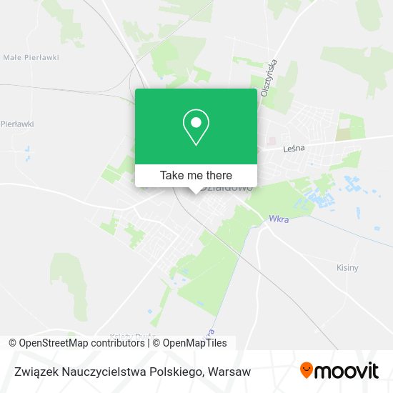 Związek Nauczycielstwa Polskiego map