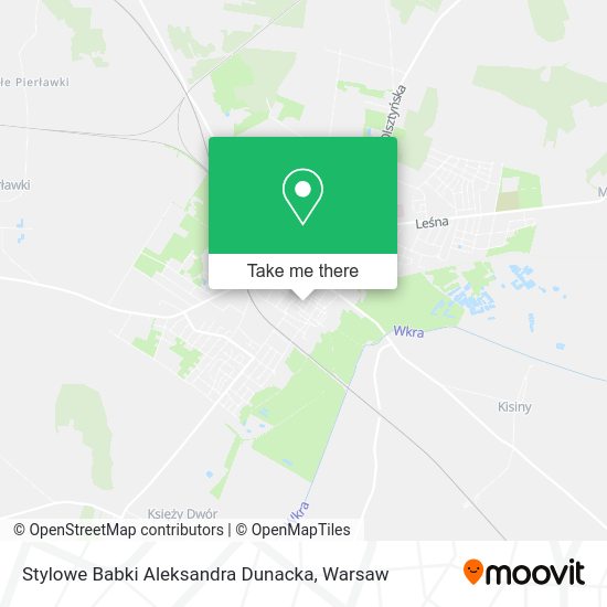 Stylowe Babki Aleksandra Dunacka map