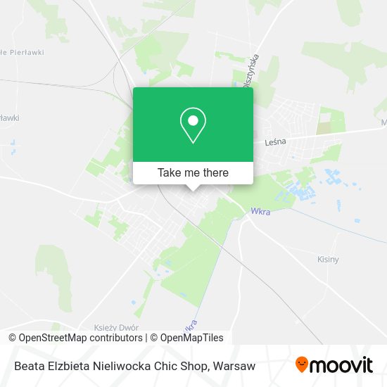 Beata Elzbieta Nieliwocka Chic Shop map