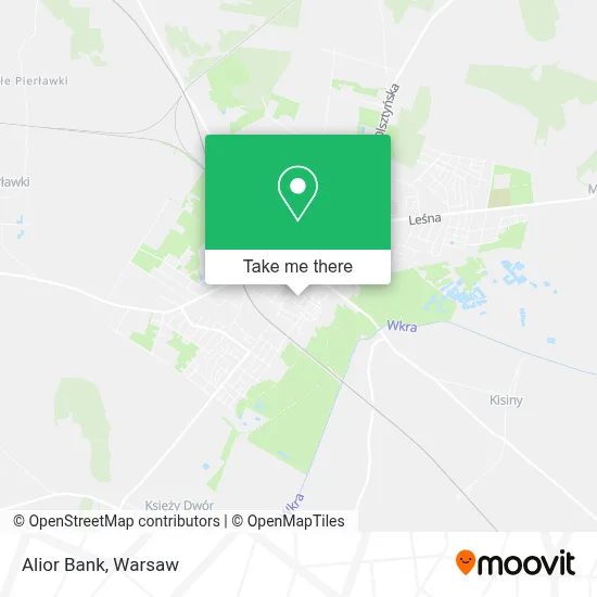 Alior Bank map
