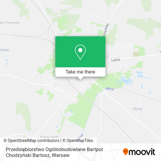 Przedsiębiorstwo Ogólnobudowlane Bartpol Chodzyński Bartosz map