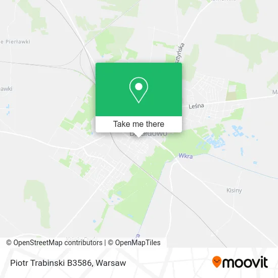 Piotr Trabinski B3586 map