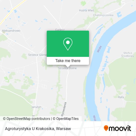 Карта Agroturystyka U Krakosika