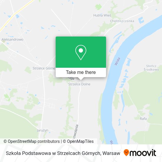 Szkoła Podstawowa w Strzelcach Górnych map