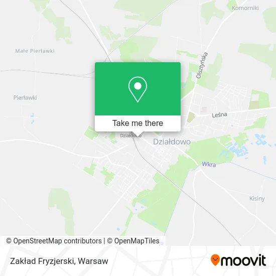 Zakład Fryzjerski map