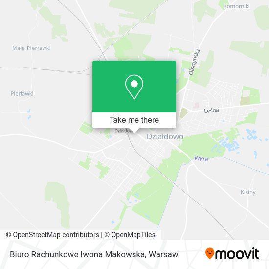 Biuro Rachunkowe Iwona Makowska map