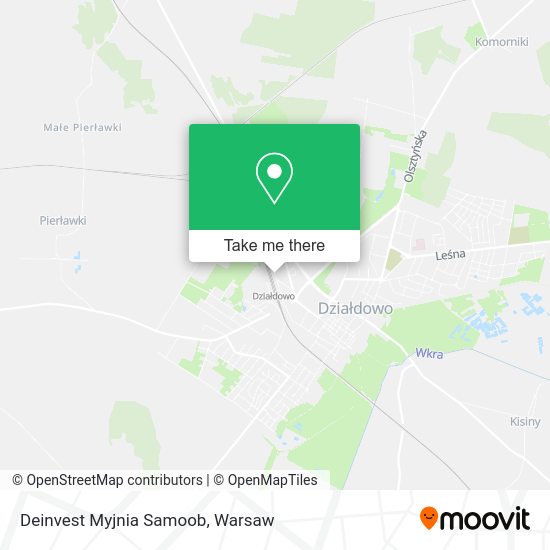 Deinvest Myjnia Samoob map