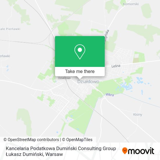 Kancelaria Podatkowa Dumiński Consulting Group Łukasz Dumiński map