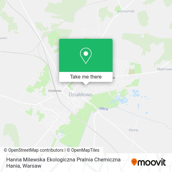 Hanna Milewska Ekologiczna Pralnia Chemiczna Hania map