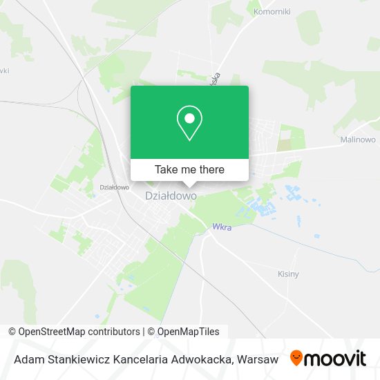 Adam Stankiewicz Kancelaria Adwokacka map