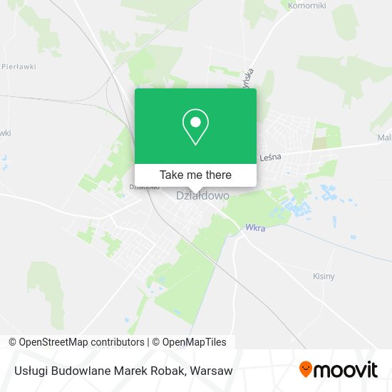 Usługi Budowlane Marek Robak map