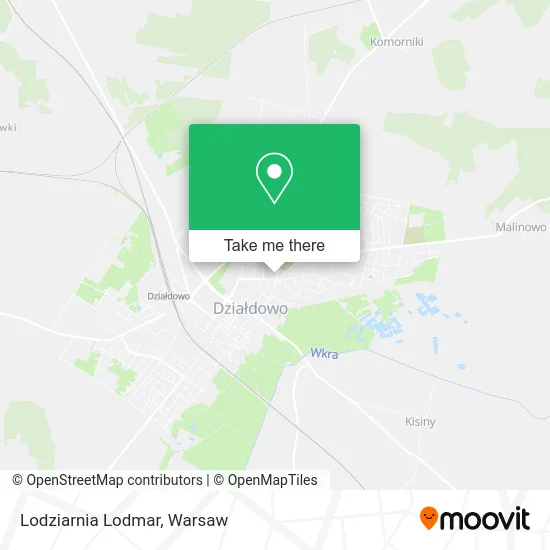 Карта Lodziarnia Lodmar