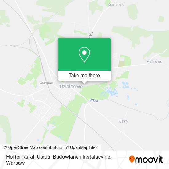 Hoffer Rafał. Usługi Budowlane i Instalacyjne map