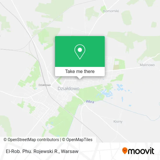 Карта El-Rob. Phu. Rojewski R.