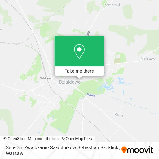 Карта Seb-Der Zwalczanie Szkodników Sebastian Szeklicki