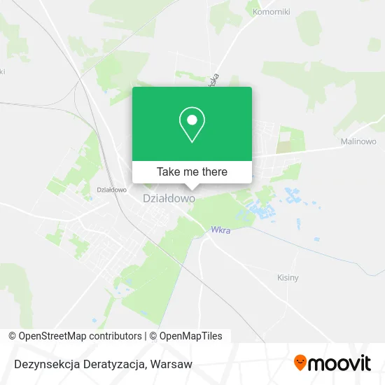 Карта Dezynsekcja Deratyzacja