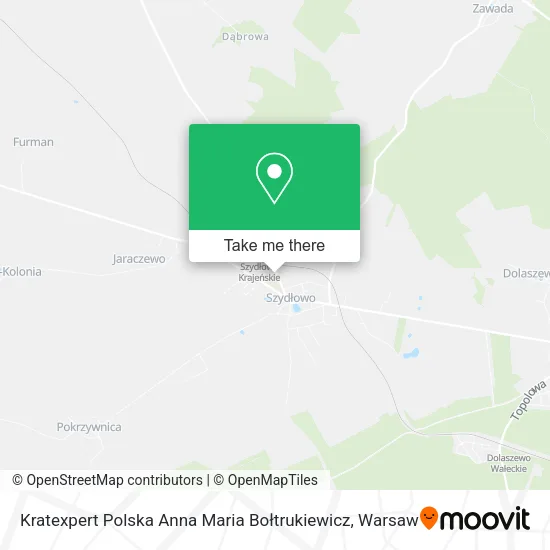 Kratexpert Polska Anna Maria Bołtrukiewicz map