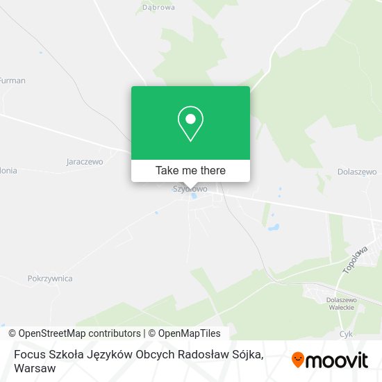 Focus Szkoła Języków Obcych Radosław Sójka map