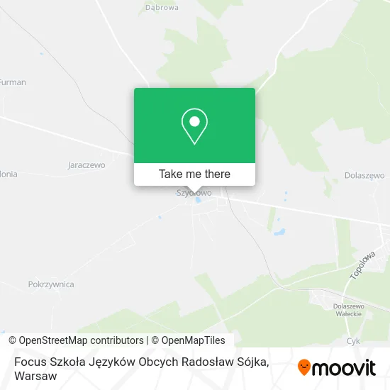 Focus Szkoła Języków Obcych Radosław Sójka map