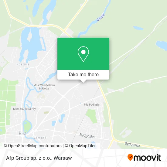 Карта Afp Group sp. z o.o.