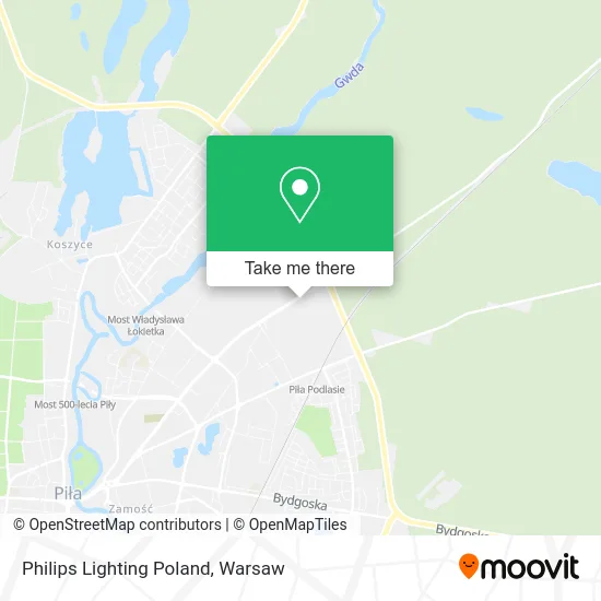 Карта Philips Lighting Poland