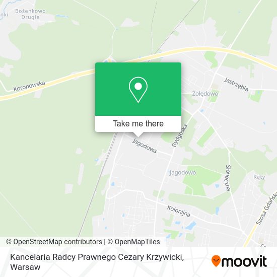 Kancelaria Radcy Prawnego Cezary Krzywicki map