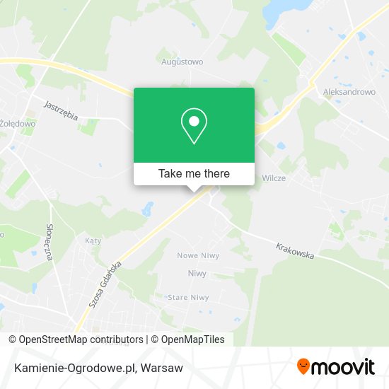 Карта Kamienie-Ogrodowe.pl