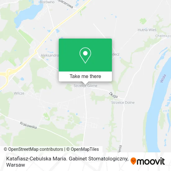 Карта Katafiasz-Cebulska Maria. Gabinet Stomatologiczny
